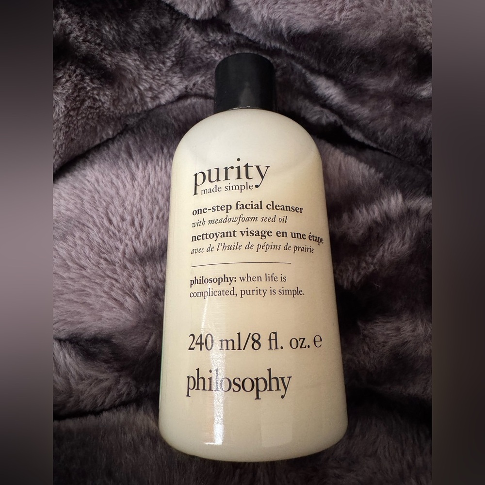 Philosophy Purity Cleanser - Cream with Black Text